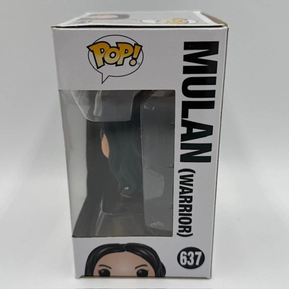 Funko Pop Disney Mulan Warrior 637 Vinyl Figure‎ Red Outfit Live Action Movie